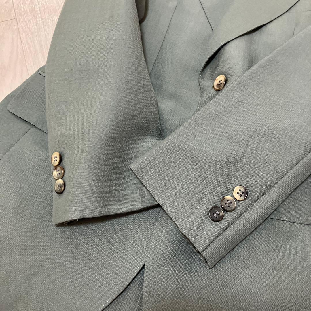 Rare color mint green GRITTI Zegna men's suit setup M