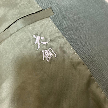 Rare color mint green GRITTI Zegna men's suit setup M