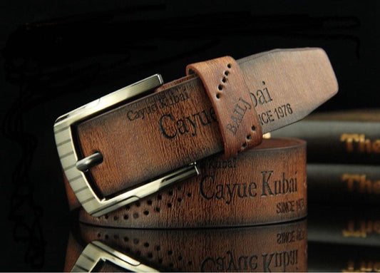 Belt Men's Women's Vintage Casual Coffee