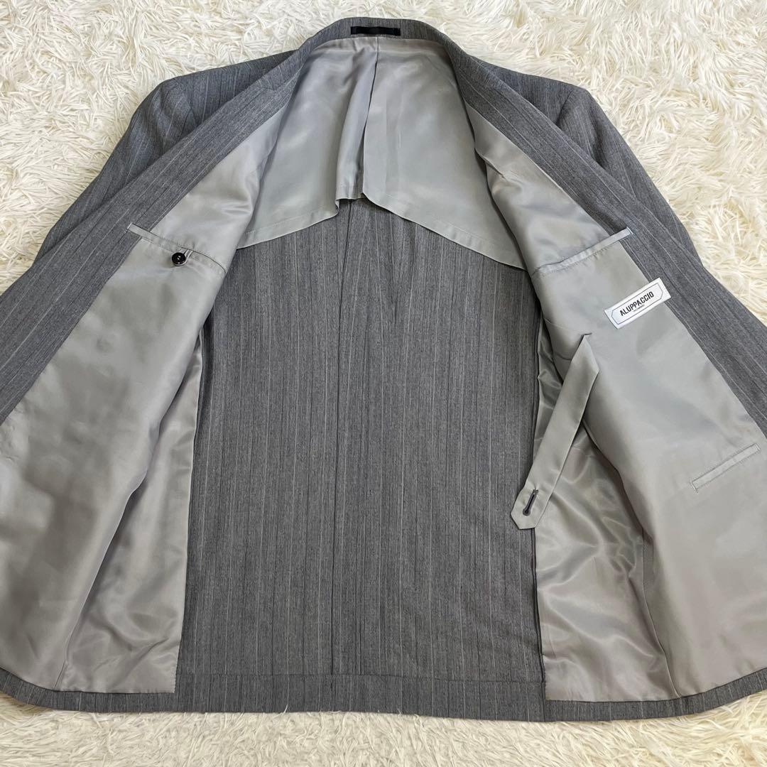 ✨Good condition✨ ALUPPACCIO double breasted business casual gray M