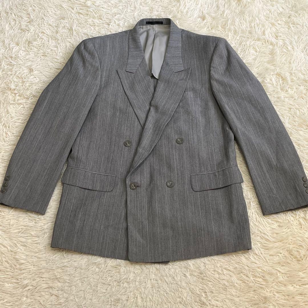 ✨Good condition✨ ALUPPACCIO double breasted business casual gray M