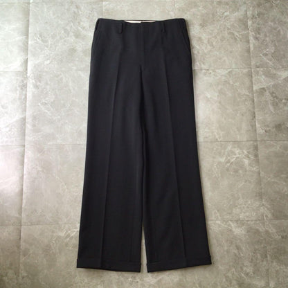 00s vintage double breasted suit setup black ceremony A3