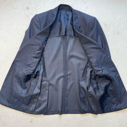 Very good condition Armani Collezoni navy unlined suit 44 S-M size