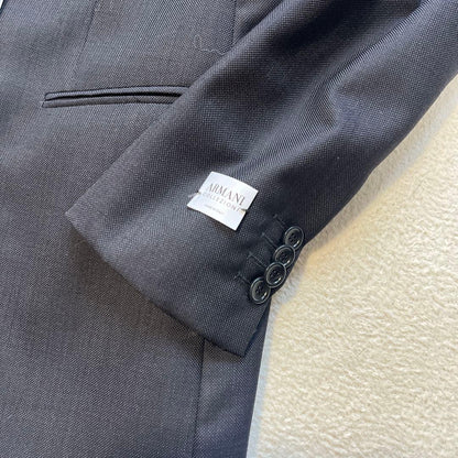 Very good condition Armani Collezoni navy unlined suit 44 S-M size