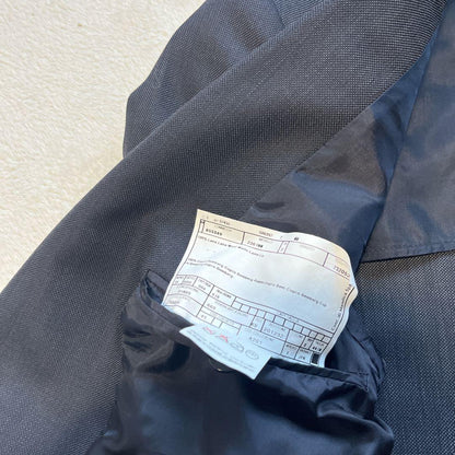 Very good condition Armani Collezoni navy unlined suit 44 S-M size