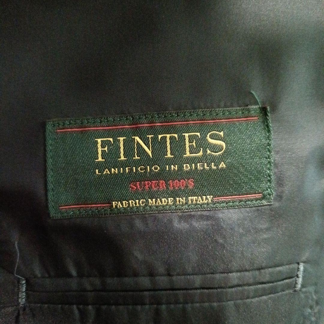 FINTES Suit Setup Plaid Plaid Charcoal Gray LL