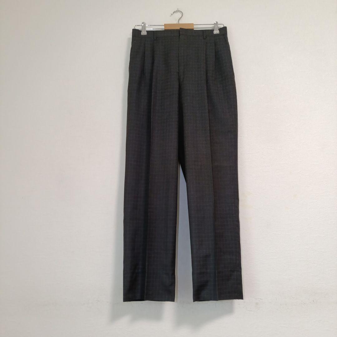 FINTES Suit Setup Plaid Plaid Charcoal Gray LL