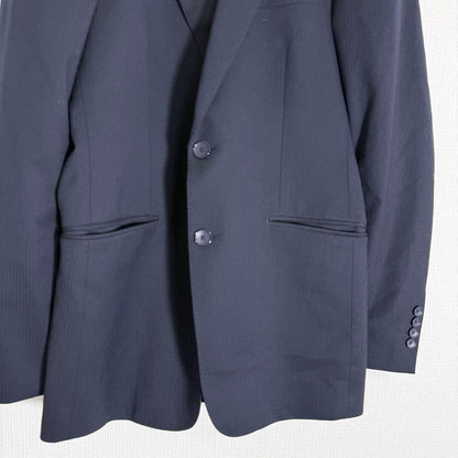 Parsons for Men Setup Suit Navy Striped Slim Business M