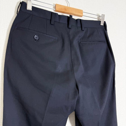 Parsons for Men Setup Suit Navy Striped Slim Business M