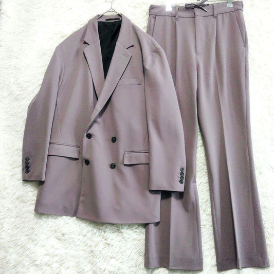 Good Condition Vintage Setup M Double Jacket Pants Travel Suit