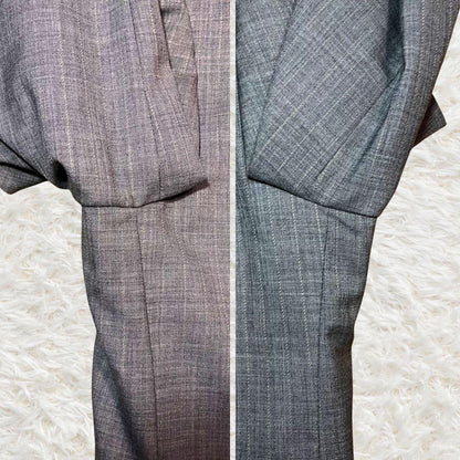 Very good condition vintage setup AB8 gray wool blend large size