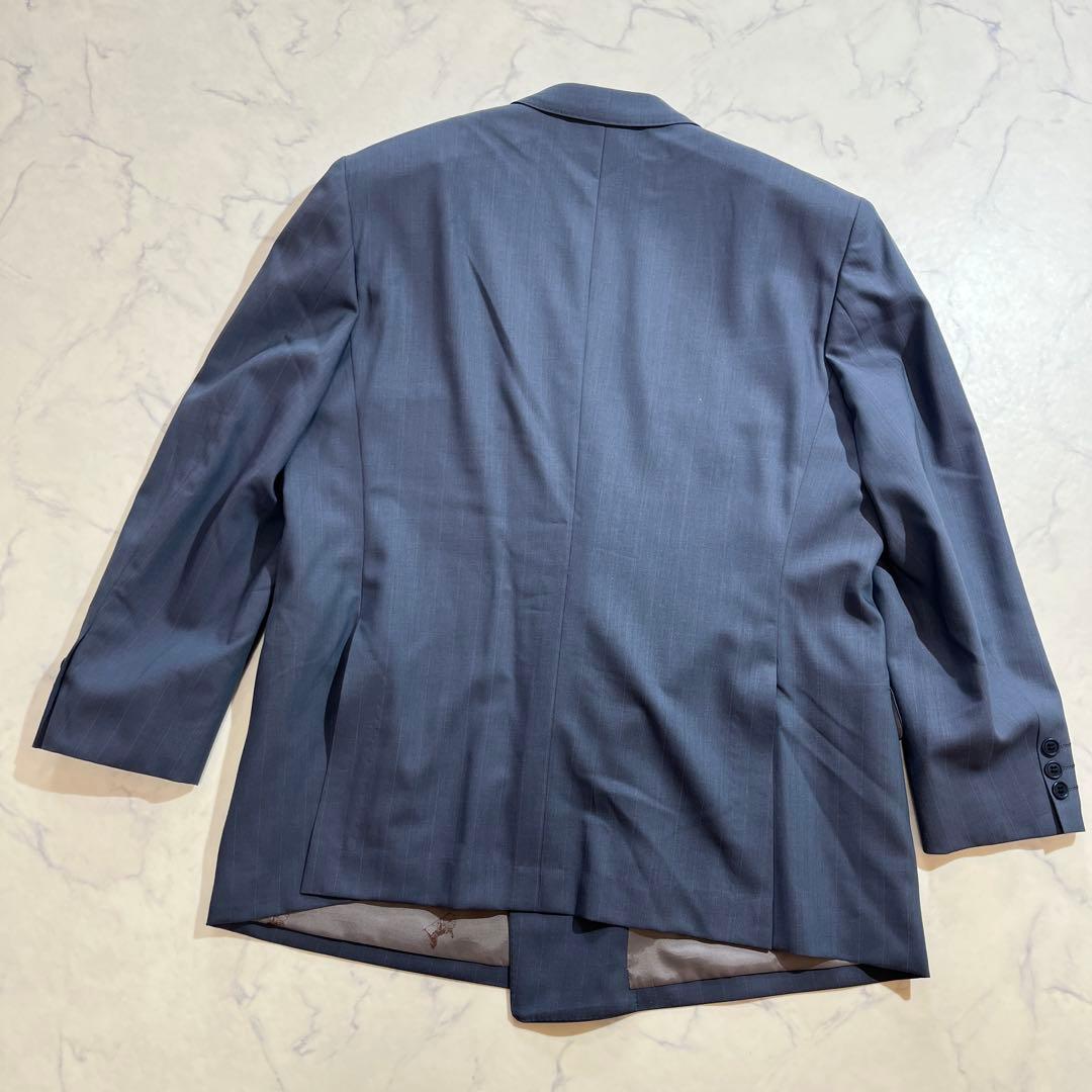 90s Vintage Double Setup Blue Gray Large Size