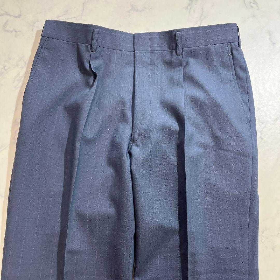 90s Vintage Double Setup Blue Gray Large Size