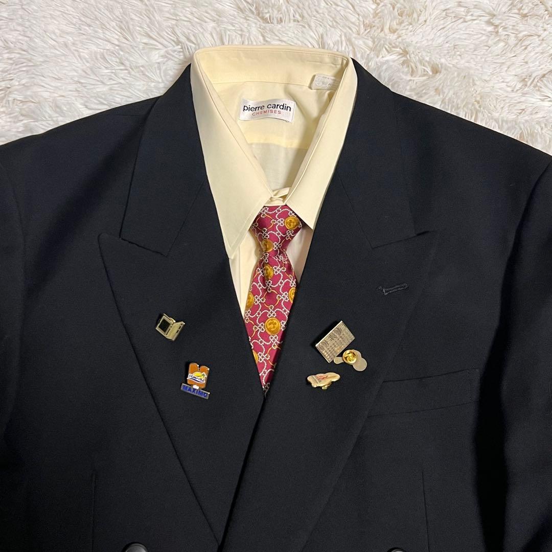 Vintage Double Setup Pin Badge Entrance Ceremony Graduation Ceremony CELINE