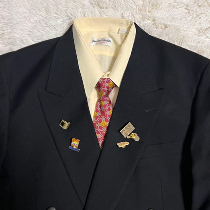 Vintage Double Setup Pin Badge Entrance Ceremony Graduation Ceremony CELINE
