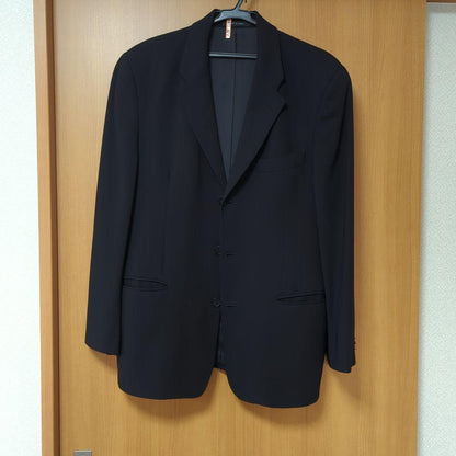 EMPORIO ARMANI Suit Set Size 48 Black Men's