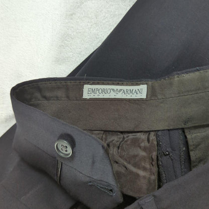 EMPORIO ARMANI Suit Set Size 48 Black Men's