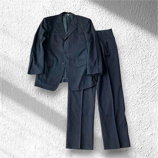 Single suit set up wool cashmere blend unlined 92Y5