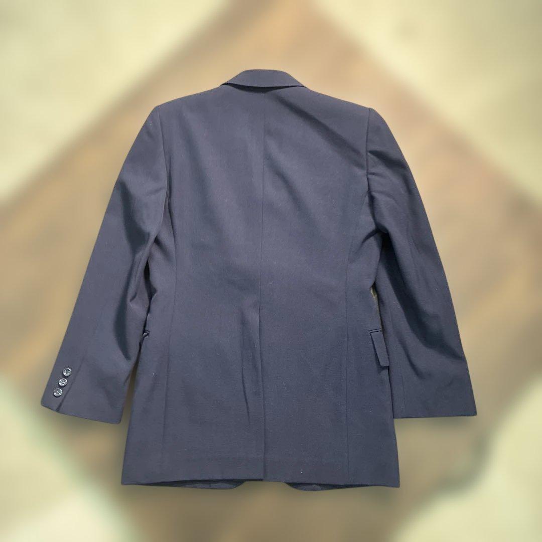 7LA1 Setup Suit Top and Bottom Set Navy Plain Men's Classic Old Clothes