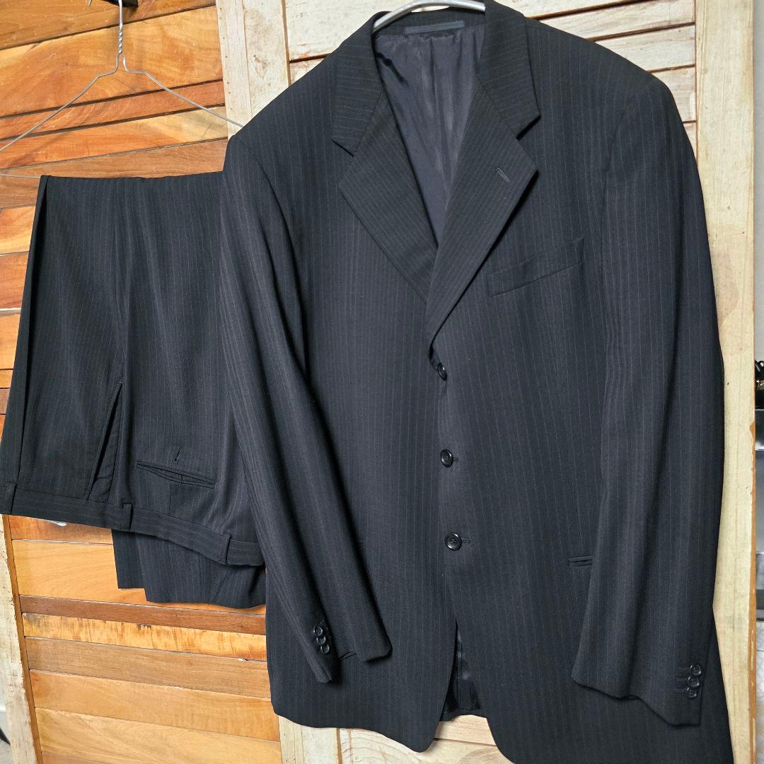 ARMANI COLLEZIONI Armani striped suit top and bottom set