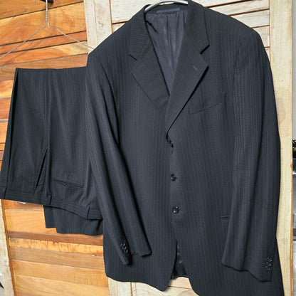 ARMANI COLLEZIONI Armani striped suit top and bottom set