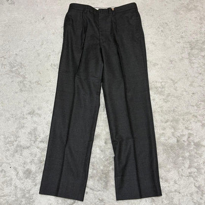 DAKS Setup Suit Suede Jacket Wide Pants BX86