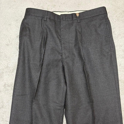 DAKS Setup Suit Suede Jacket Wide Pants BX86