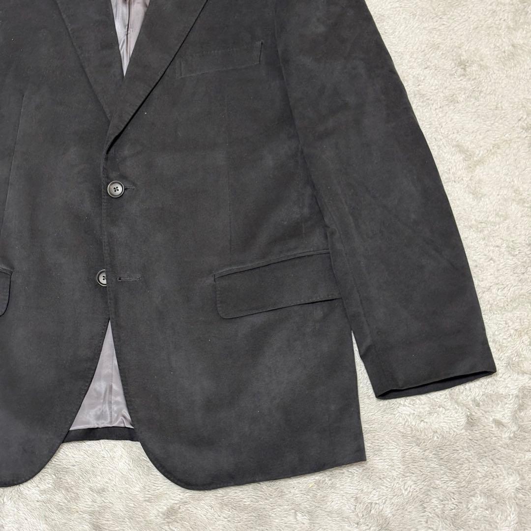 DAKS Setup Suit Suede Jacket Wide Pants BX86