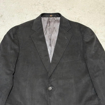 DAKS Setup Suit Suede Jacket Wide Pants BX86