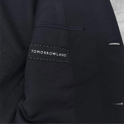 Very Good Condition] TOMORROWLAND Suit Setup Loro Piana Black Business