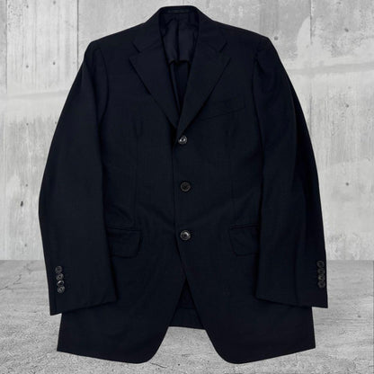 Very Good Condition] TOMORROWLAND Suit Setup Loro Piana Black Business