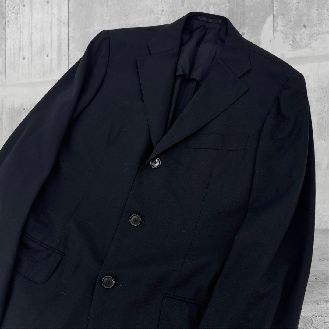 Very Good Condition] TOMORROWLAND Suit Setup Loro Piana Black Business