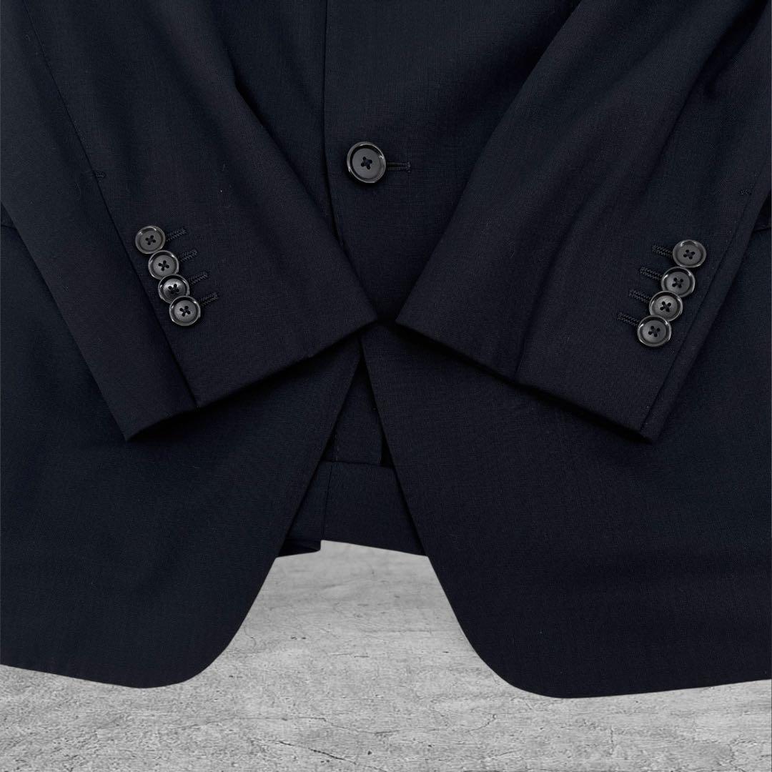 Very Good Condition] TOMORROWLAND Suit Setup Loro Piana Black Business