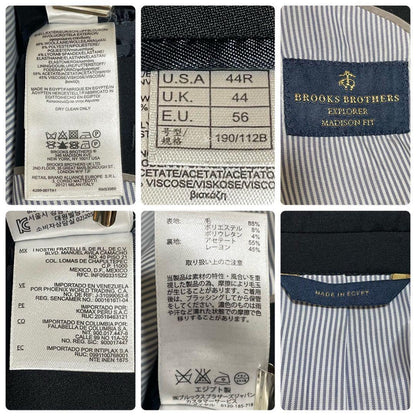 Good condition Brooks Brothers single suit black size 44R