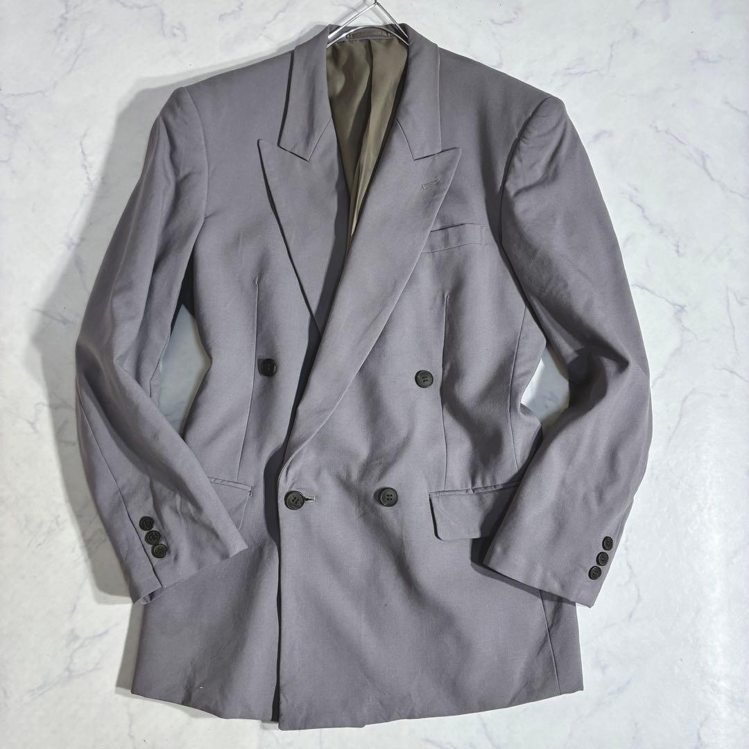 VINTAGE double suit setup 80s 90s purple M~L