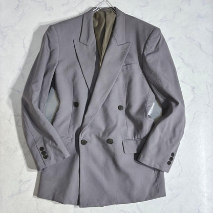 VINTAGE double suit setup 80s 90s purple M~L