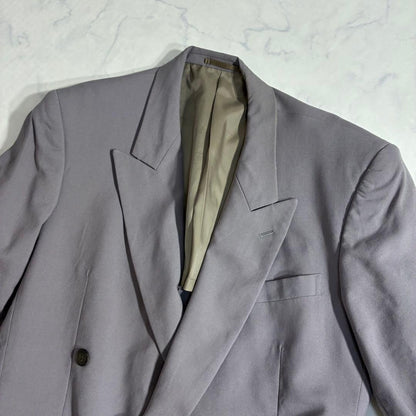 VINTAGE double suit setup 80s 90s purple M~L
