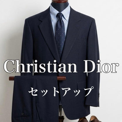 Christian Dior Setup Suit AB-5 Navy L size