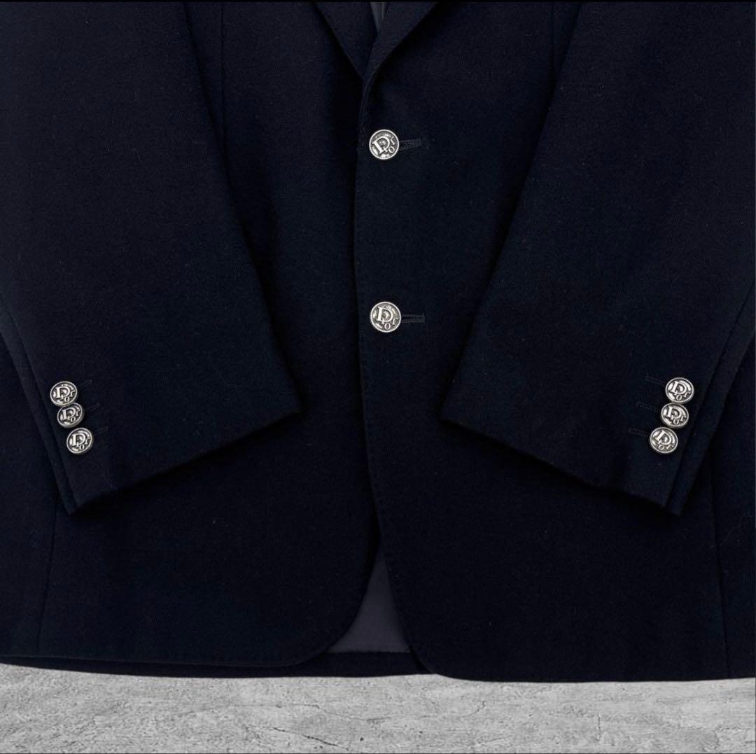 Dior Christian Dior Suit Jacket Metal Logo Button