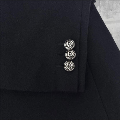 Dior Christian Dior Suit Jacket Metal Logo Button
