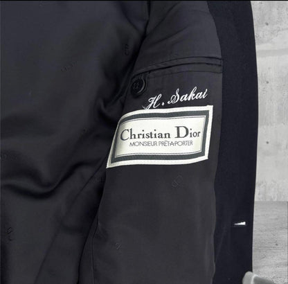 Dior Christian Dior Suit Jacket Metal Logo Button