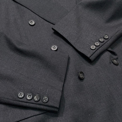 Good Condition Dior Double Suit CD Logo All Over Pattern 90s Vintage Masaki Suda L