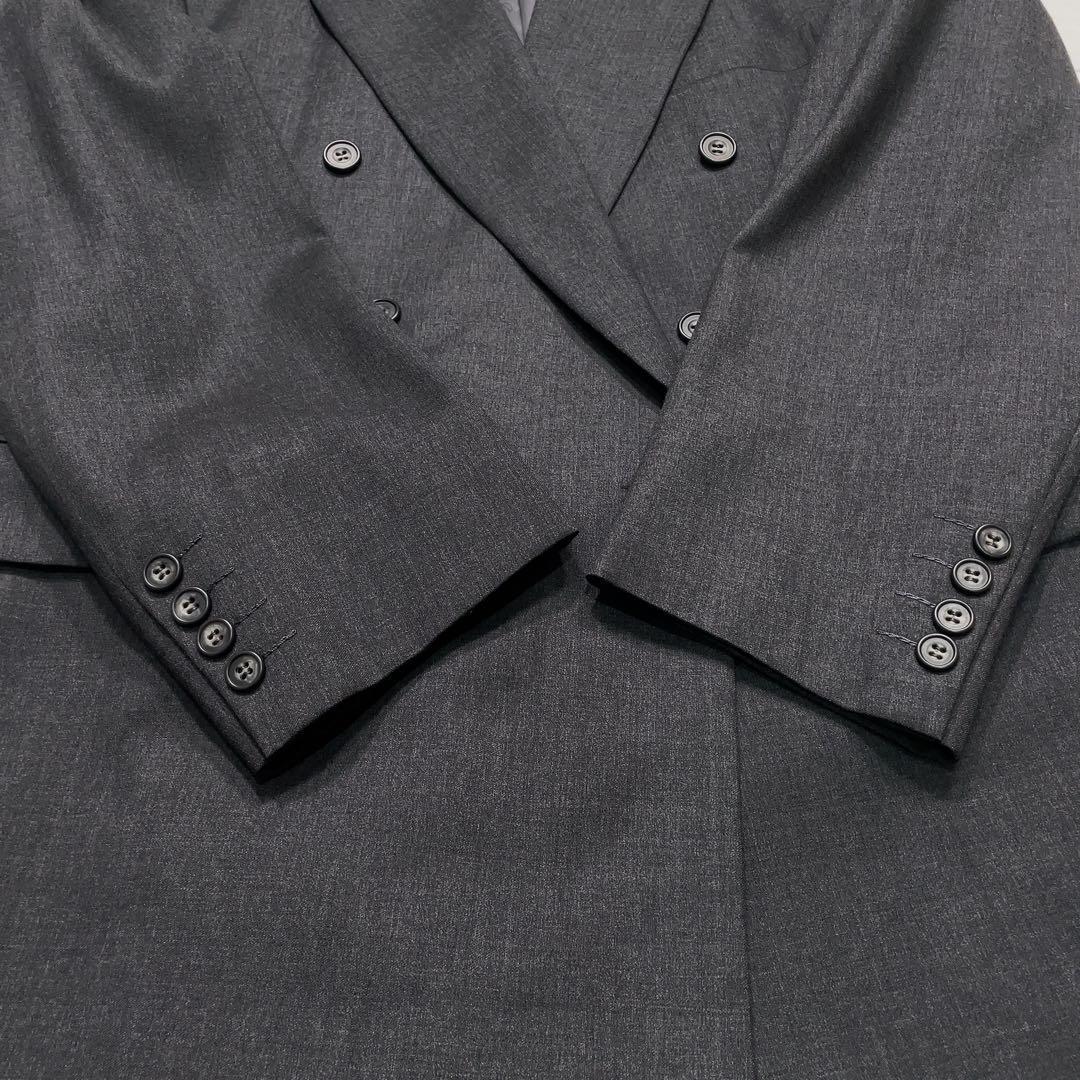 Good Condition Dior Double Suit CD Logo All Over Pattern 90s Vintage Masaki Suda L