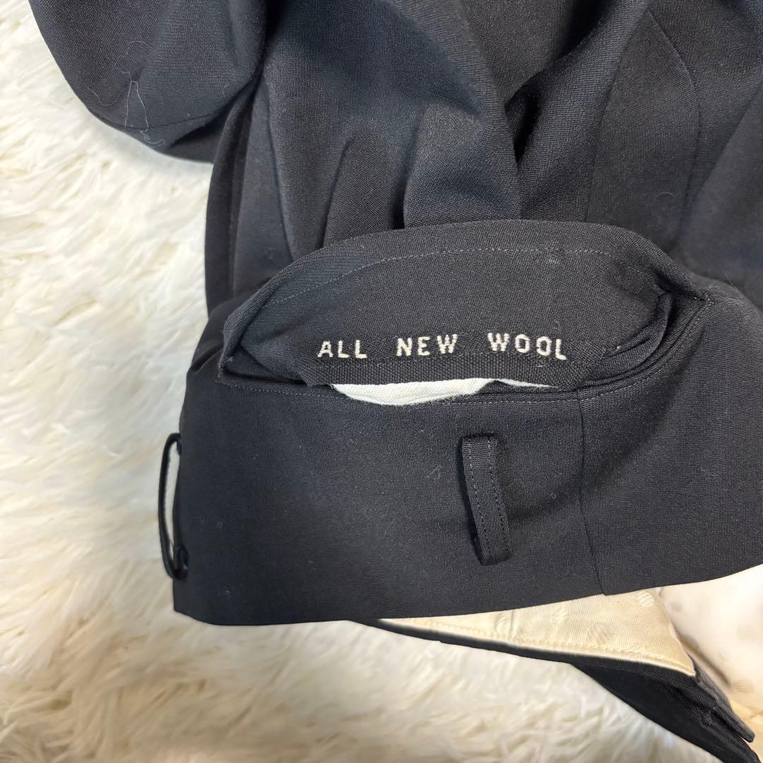 [100% Wool x Black Formal Suit] Beautiful Double Setup Mourning Clothes Formal Clothes L