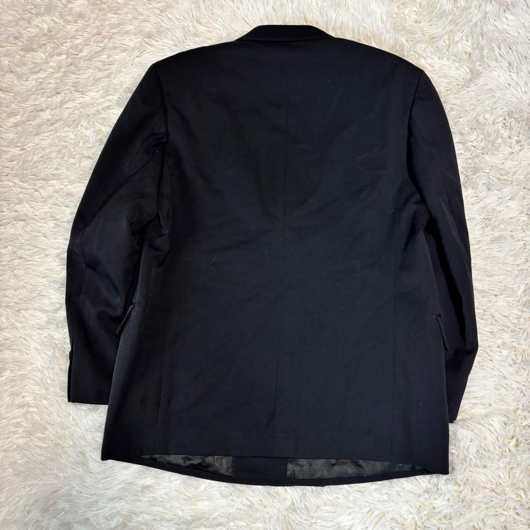 [100% Wool x Black Formal Suit] Beautiful Double Setup Mourning Clothes Formal Clothes L