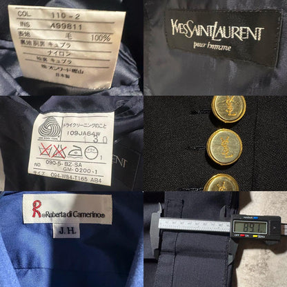 Yves Saint Laurent Setup Suit Dior Tie 6 Pieces