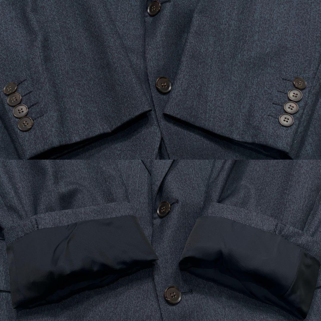 90’s Christian Dior Monsieur Suit AB6 One Tuck Navy