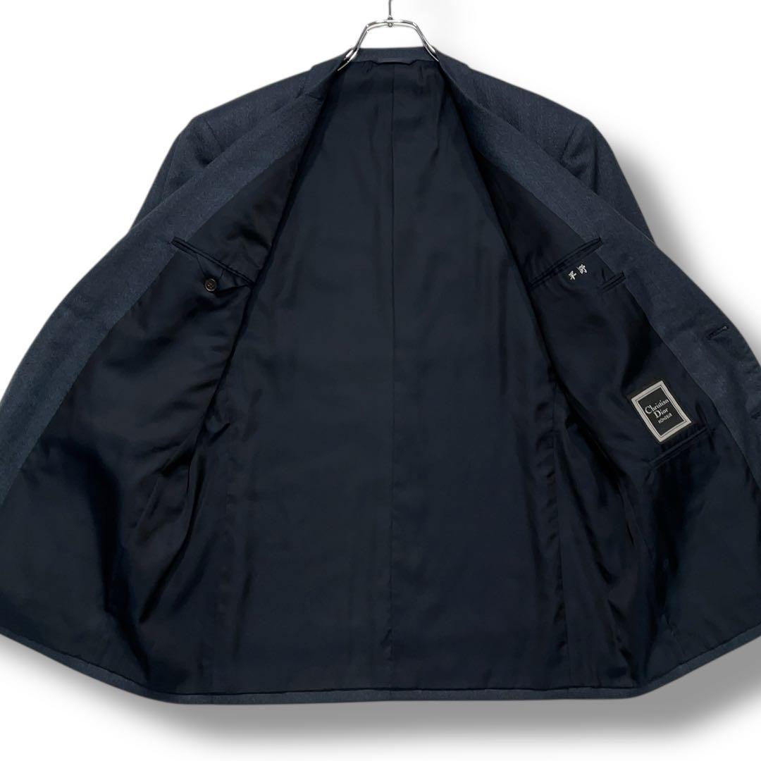 90’s Christian Dior Monsieur Suit AB6 One Tuck Navy