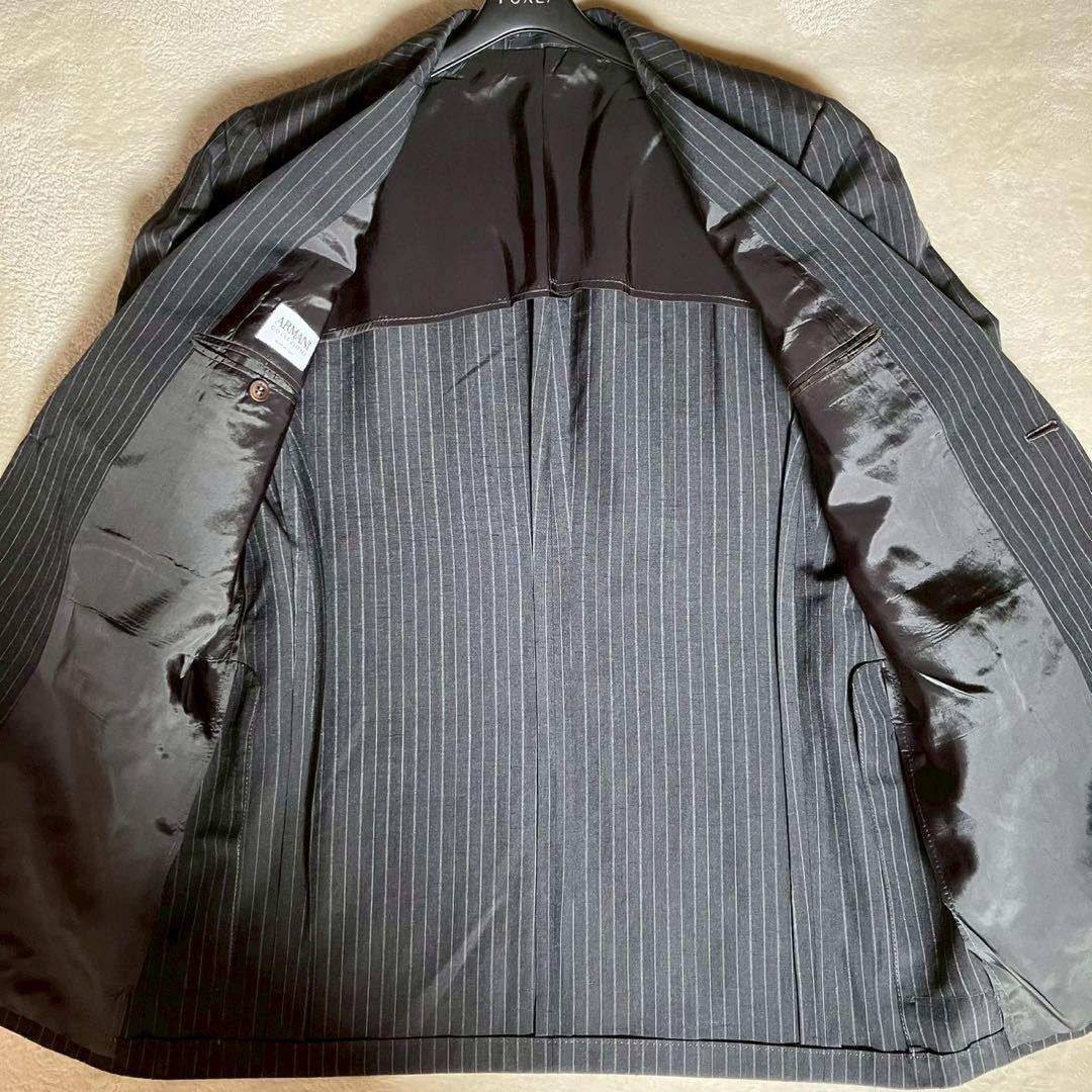 XL size ARMANI COLLEZIONI suit setup linen silk