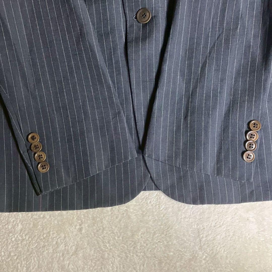XL size ARMANI COLLEZIONI suit setup linen silk